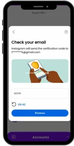 Top follow instagram app email verify code